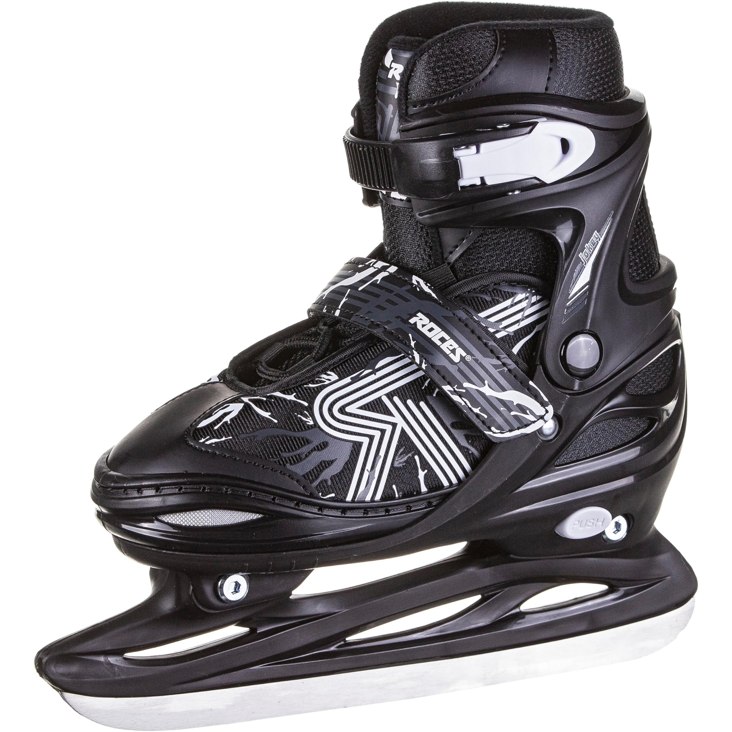 Roces Boys Jockey Ice Skates Junior - Black - S (26/29)