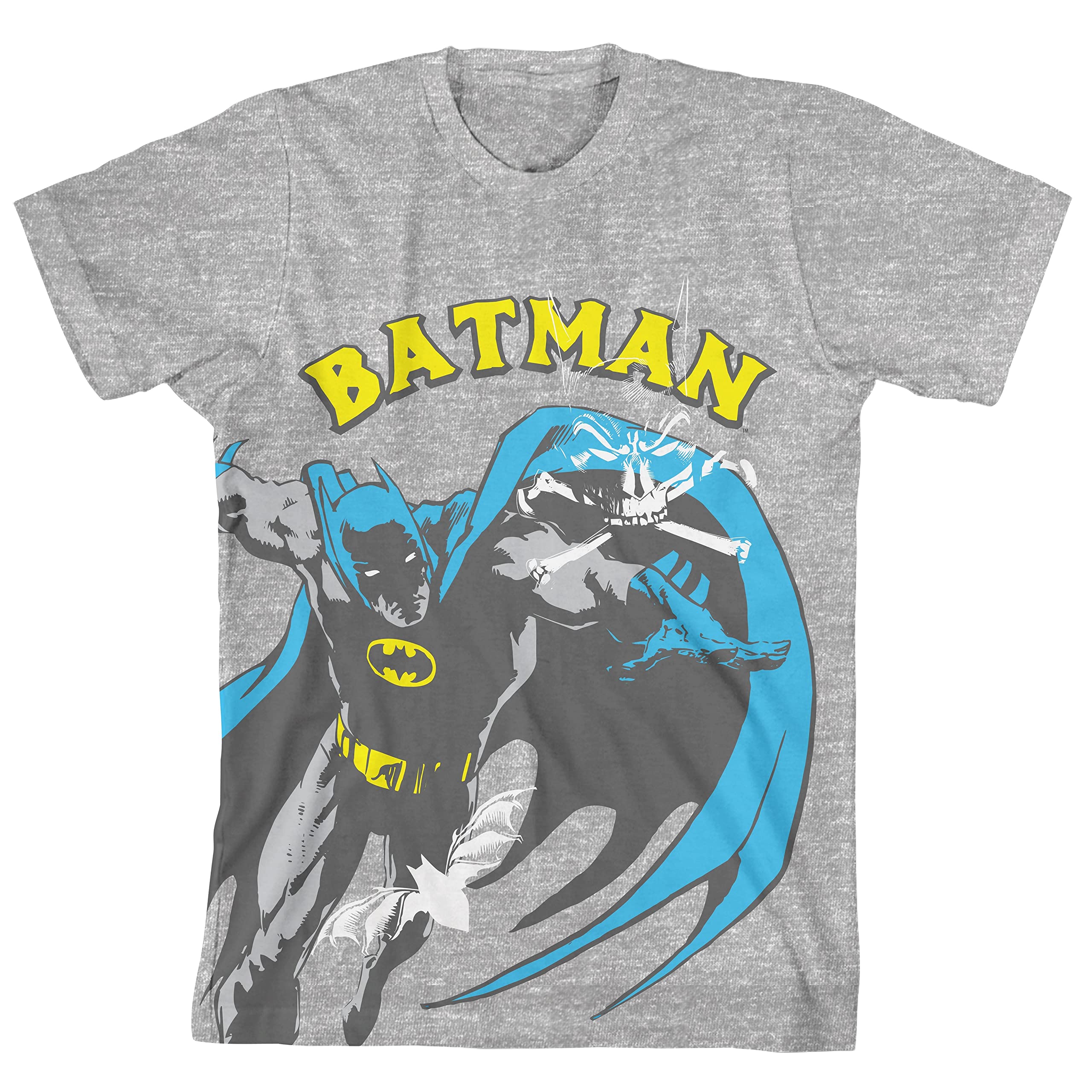 Batman Hero & Logo 4pk Crew Neck Manica Corta Ragazzo T-shirt