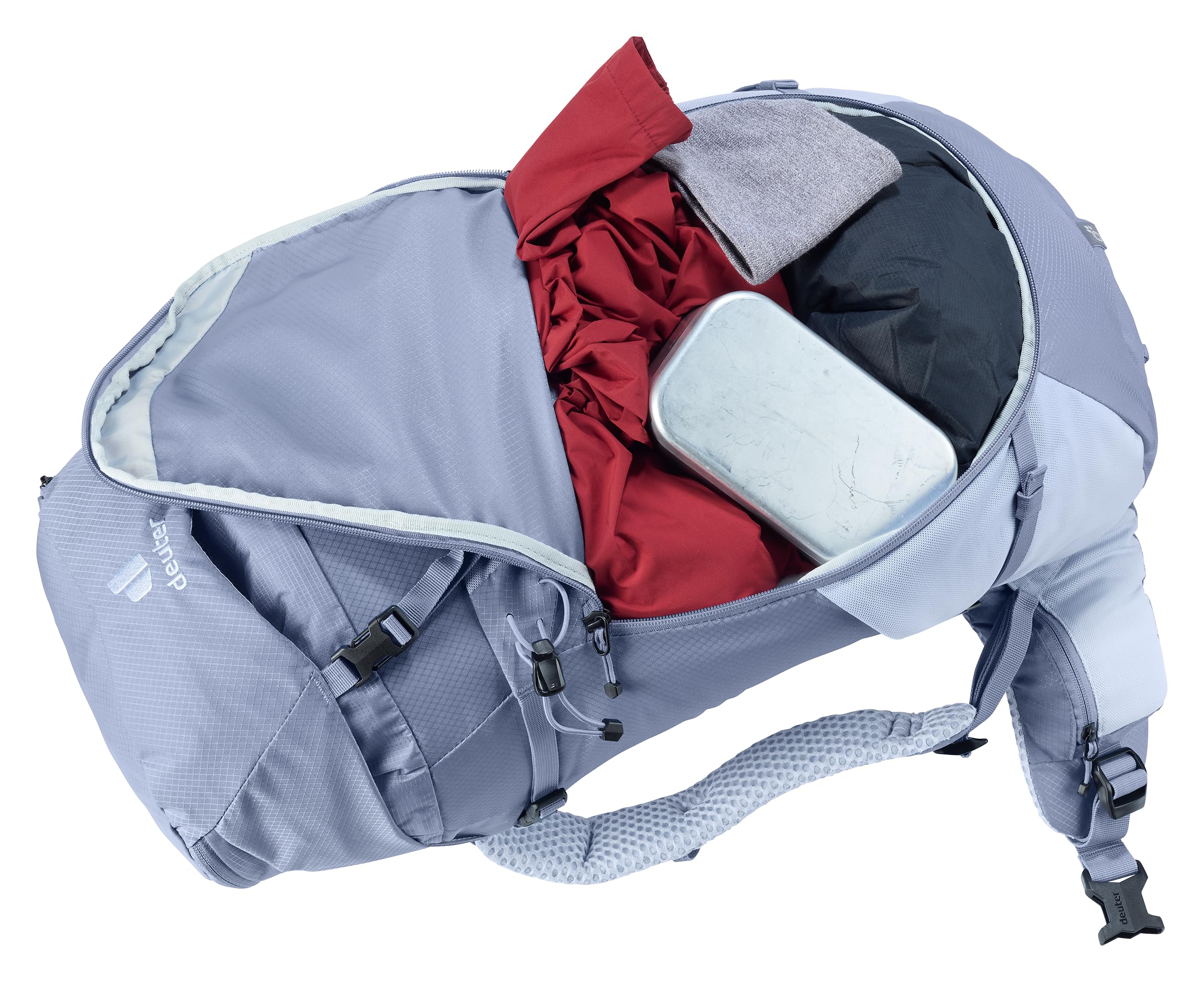 deuter Futura 24 SL Zaino da trekking da donna con schienale in rete e copertura antipioggia