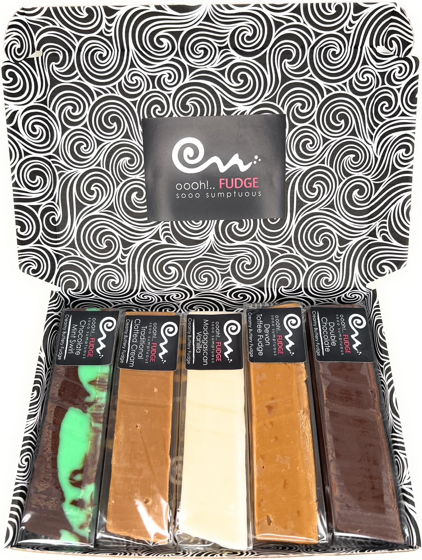 Christmas Gourmet Fudge Selection from Oooh!..FUDGE - 'The Classic Box' 750g Gift Boxed