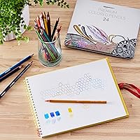 Vista 6 de Yaxa Basics - Lápices de colores suaves (24 unidades)