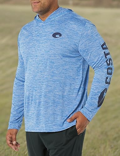 Miniatura 10 de Costa Del Mar Camisa de manga larga con capucha técnica para hombre