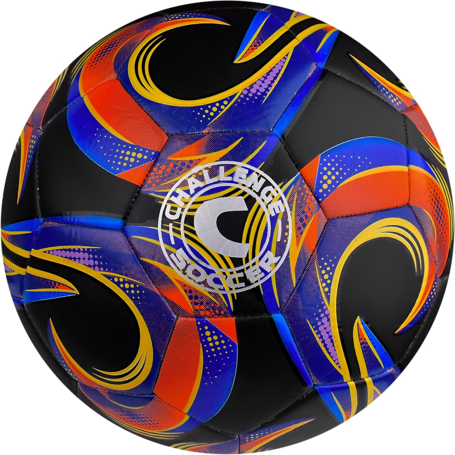 American Challenge Kreis Soccer Ball – Professional Training Soccer Ball for Grass Fields – Durable TPU Machine Stitched Soccer Balls – Sizes 3, 4 & 5 – Outdoor Practice & Match Play