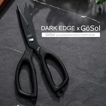Heavy Duty Kitchen Shears Come Apart Kitchen Scissors with Serrated Blade