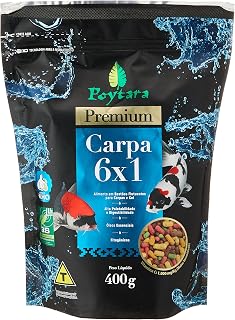 POYTARA - Ração Carpa Mix (6X1) 400g (Bag)