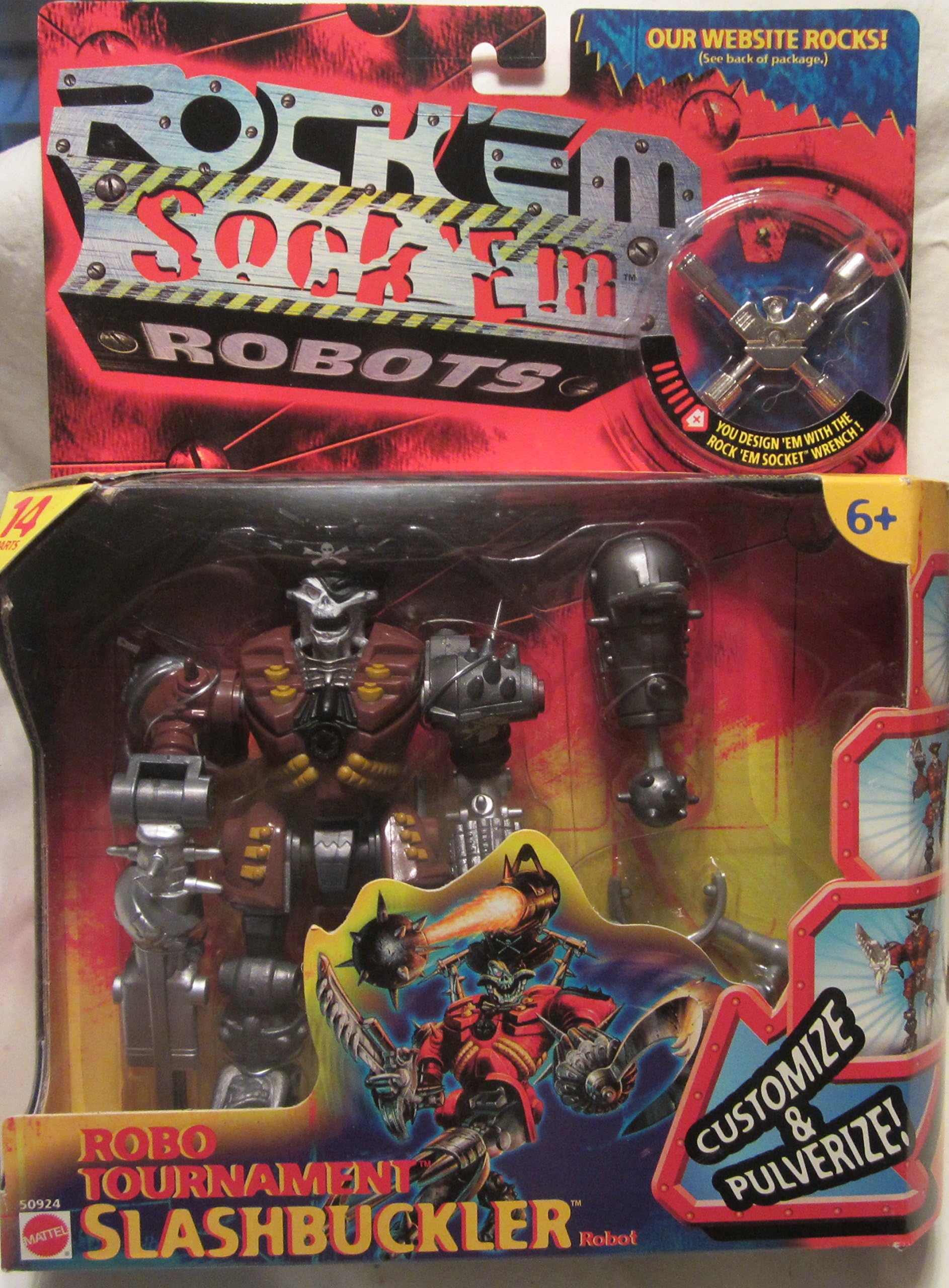 Rock Em Sock Em Robots Robo-Tournament Slashbuckler Robot