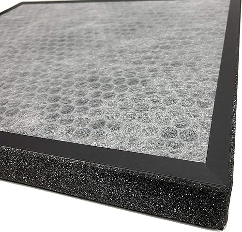 Miniatura 5 de Nispira Juego de repuesto de filtro de aire de carbón activado HEPA verdadero compatible con purificador de aire de respiración A350 A375. En