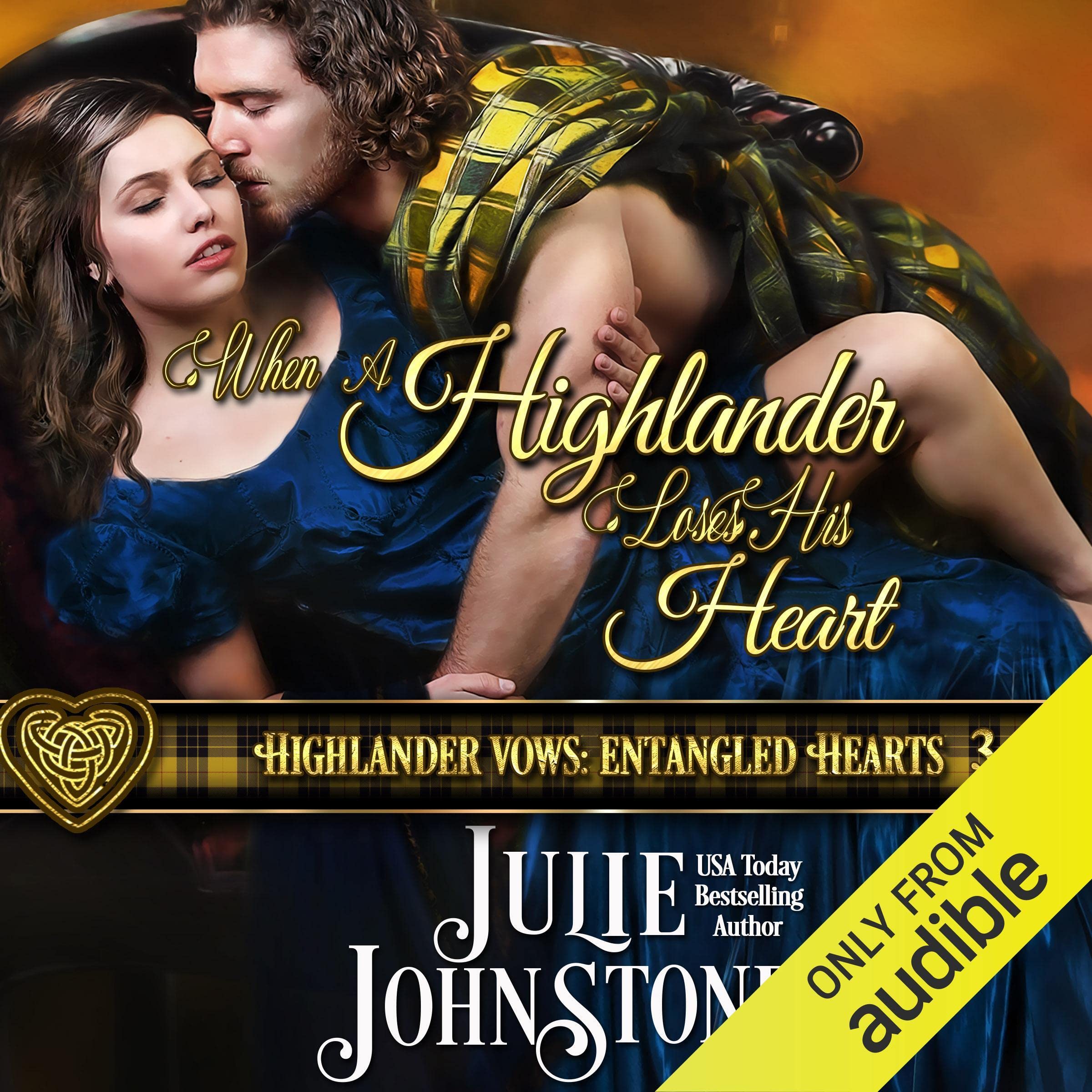 Cover art for When a Highlander Loses His Heart