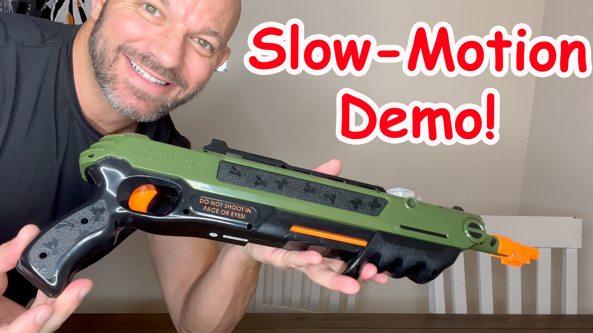 トイガン BUG A SALT (Army color) Watch BUG-A-SALT 3_0 Slow Motion Demo! on Amazon Live