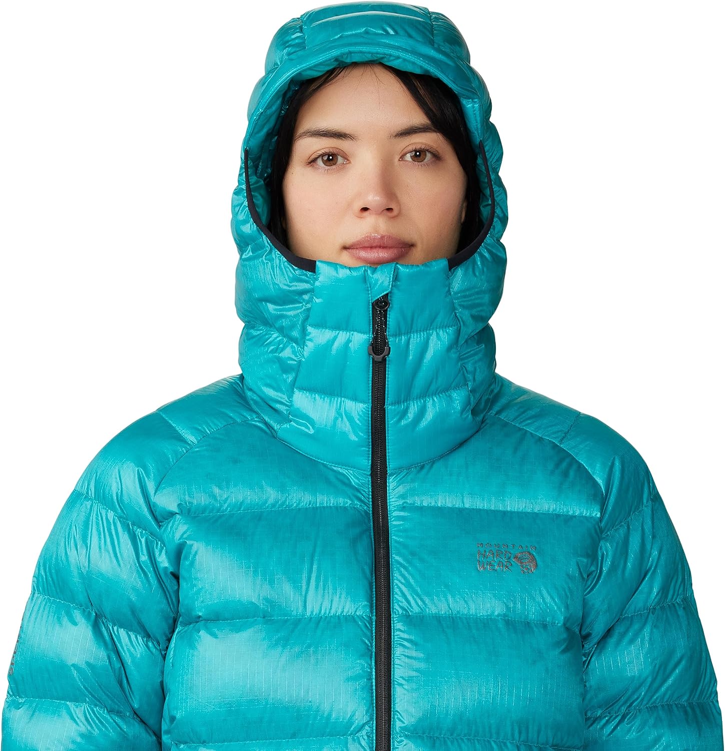 Mountain Hardwear womens Phantom Alpine Down Hooded Jacket