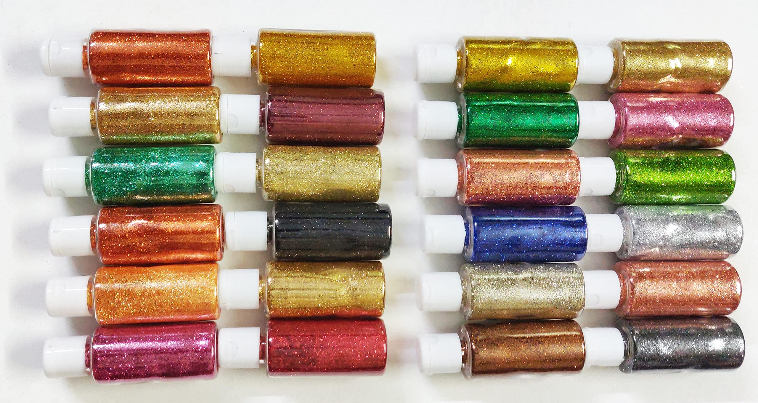 SNOOGG Fine Craft Glitter (200g Total, 20g Each) for DIY Resin Projects, Tumblers, Candles, Slime, Face, Eyeshadow & Nail Decorations.-image-34
