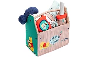 Winnie the Pooh Toolbox Playset for Baby's First Tool Experience