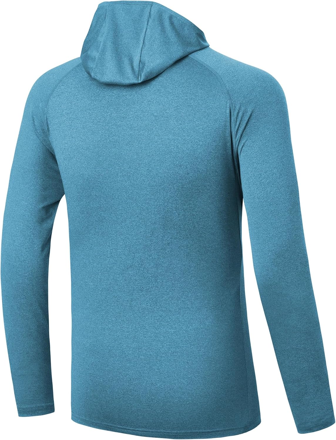 Willit Men's Sun Protection Hoodie UPF 50+ Fishing Hiking Shirt Long Sleeve SPF UV Shirt Rash Guard Lightweight - Image 2