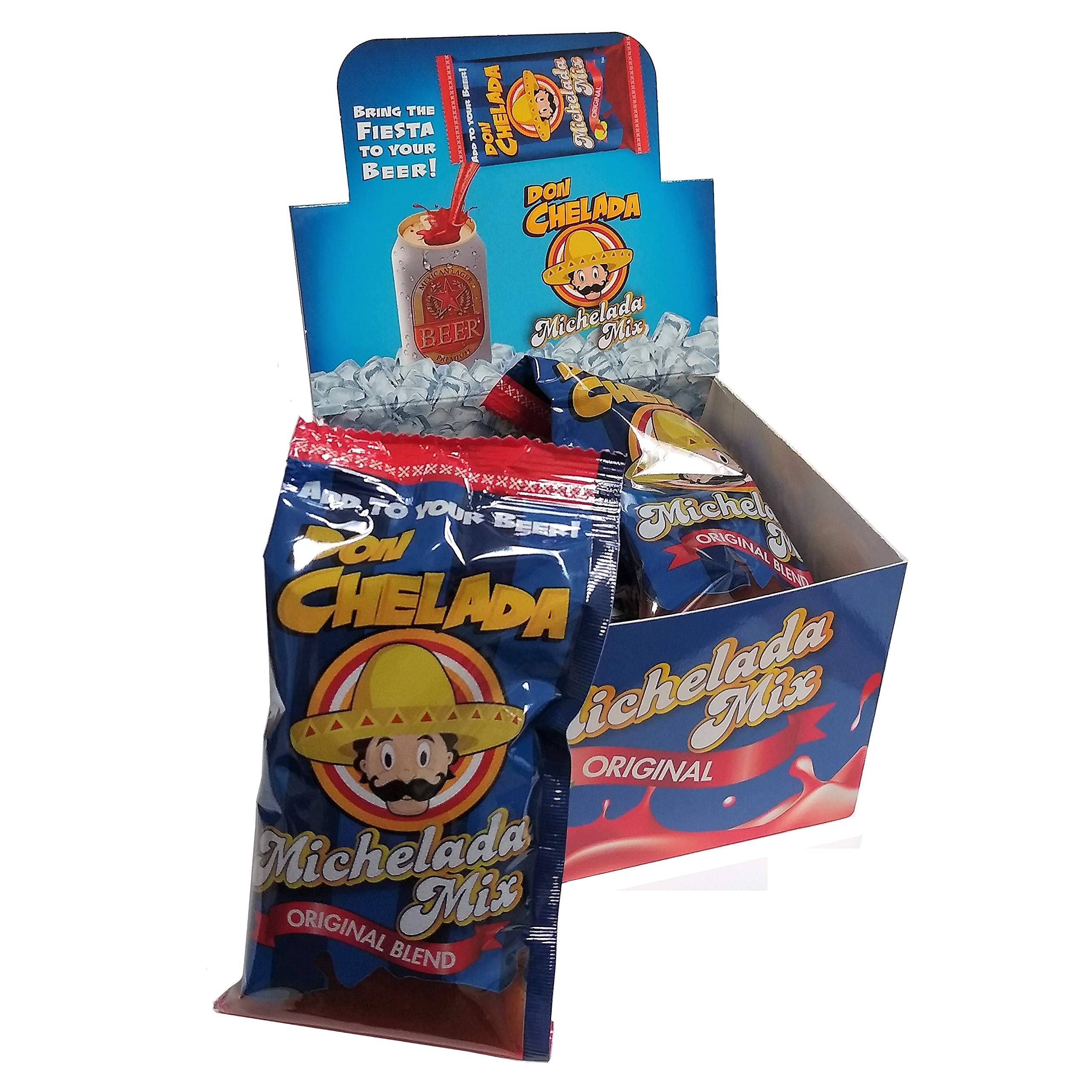 Don Chelada Michelada Mix Liquid Packets, 3 Oz., 8 Packs Per Box, 1 Box Each, By Don Chelada