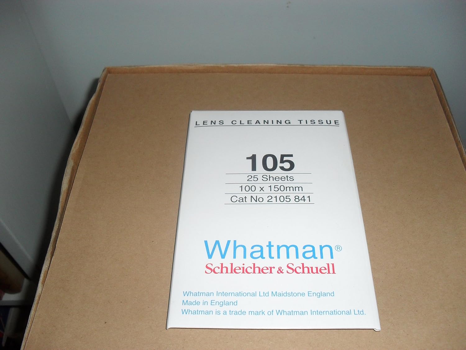 WHATMAN LENS CLEANING TISSUES (100X150) 25 SHEETS Amazon.co.uk Home