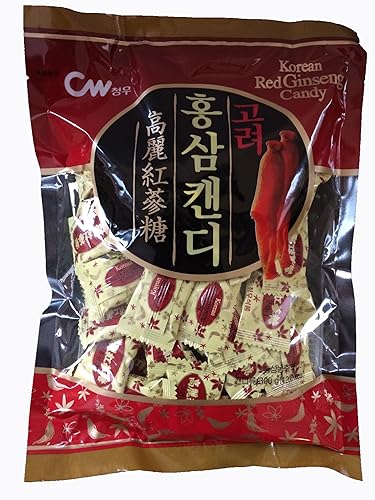 Miniatura 1 de Cheongwoo, caramelo de ginseng rojo coreano, 10.58 onzas