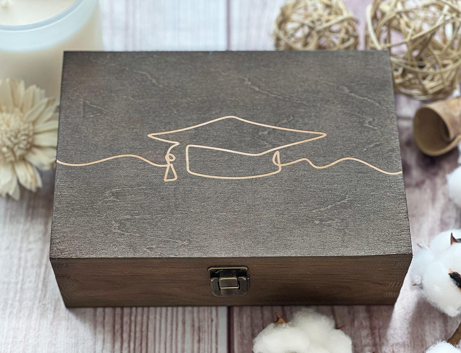 Amazon.com: Custom Graduation Gift Ideas Graduation Box Engravong ...