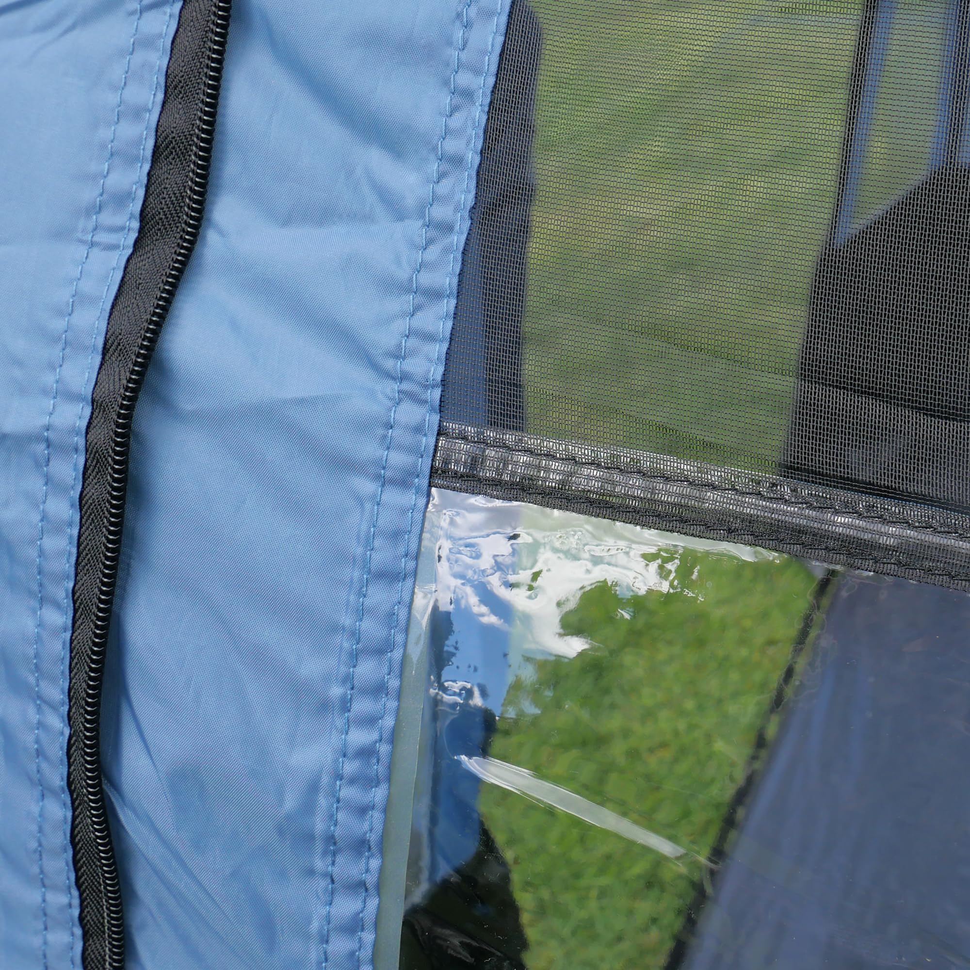 your GEAR Zelt Mistral - Tunnelzelt für 4 oder 6 Personen, Familienzelt mit Stehhöhe, Campingzelt mit UV 50+ Sonnenschutz und 3000 mm Wassersäule