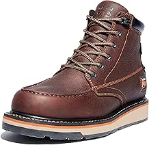 Timberland PRO mens Gridworks 6 Inch Soft Toe Waterproof Industrial Wedge Work Boot