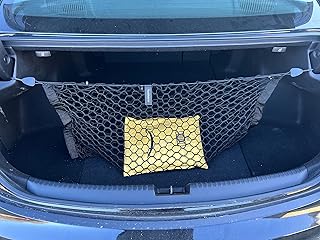 Envelope Style Automotive Elastic Trunk Mesh Cargo Net for Acura TLX 2021-2023 - Premium Trunk Organizer and Storage - Luggage Net for Sedan - Best Car Organizer for Acura TLX