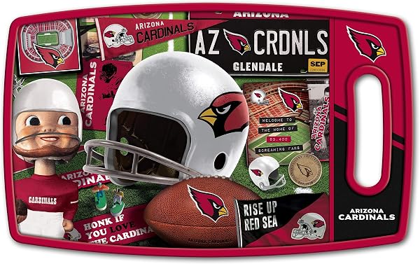 YouTheFan NFL Retro Series Cutting Board