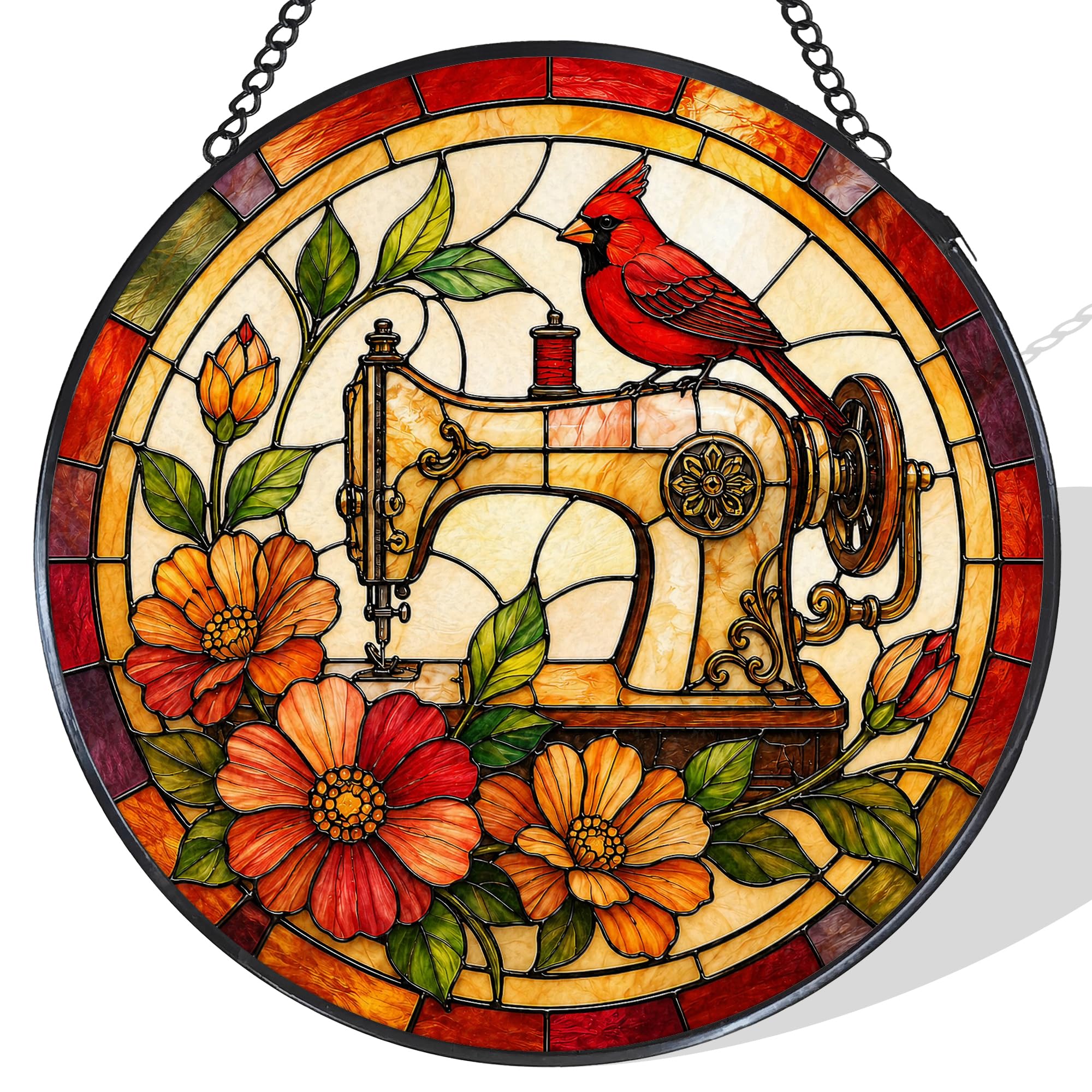 Stained Glass Sun Catcher - Sewing Gift for Quilters -10