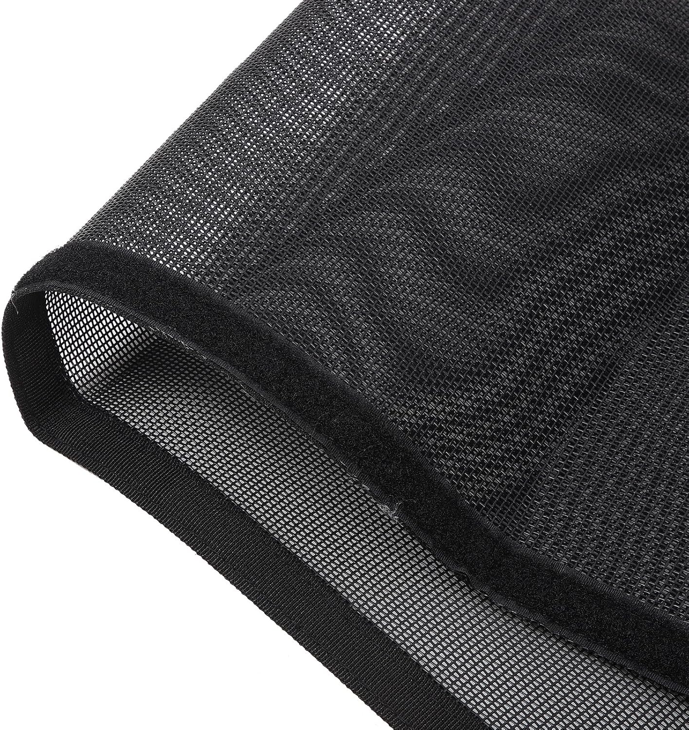 Alipis Mesh Fireplace Screen Curtain Xin Protective Safety Panel Hearth Accessory Fire Screen for Pets and Versatile Home Proofing Cover (Set of 2: 29 * 45in)