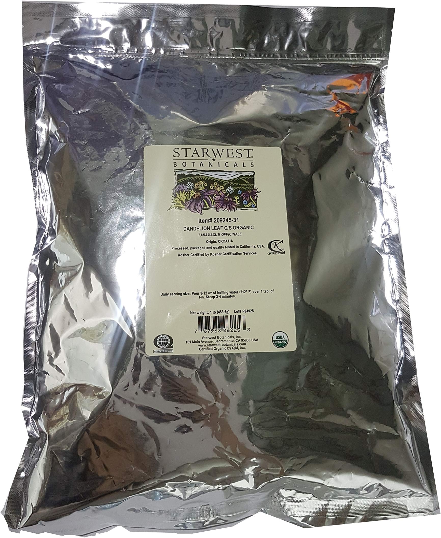 Dandelion Leaf by Starwest Botanicals