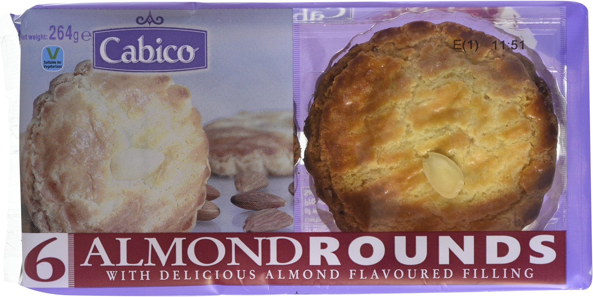 CabicoAlmond Rounds (Pack of 12)