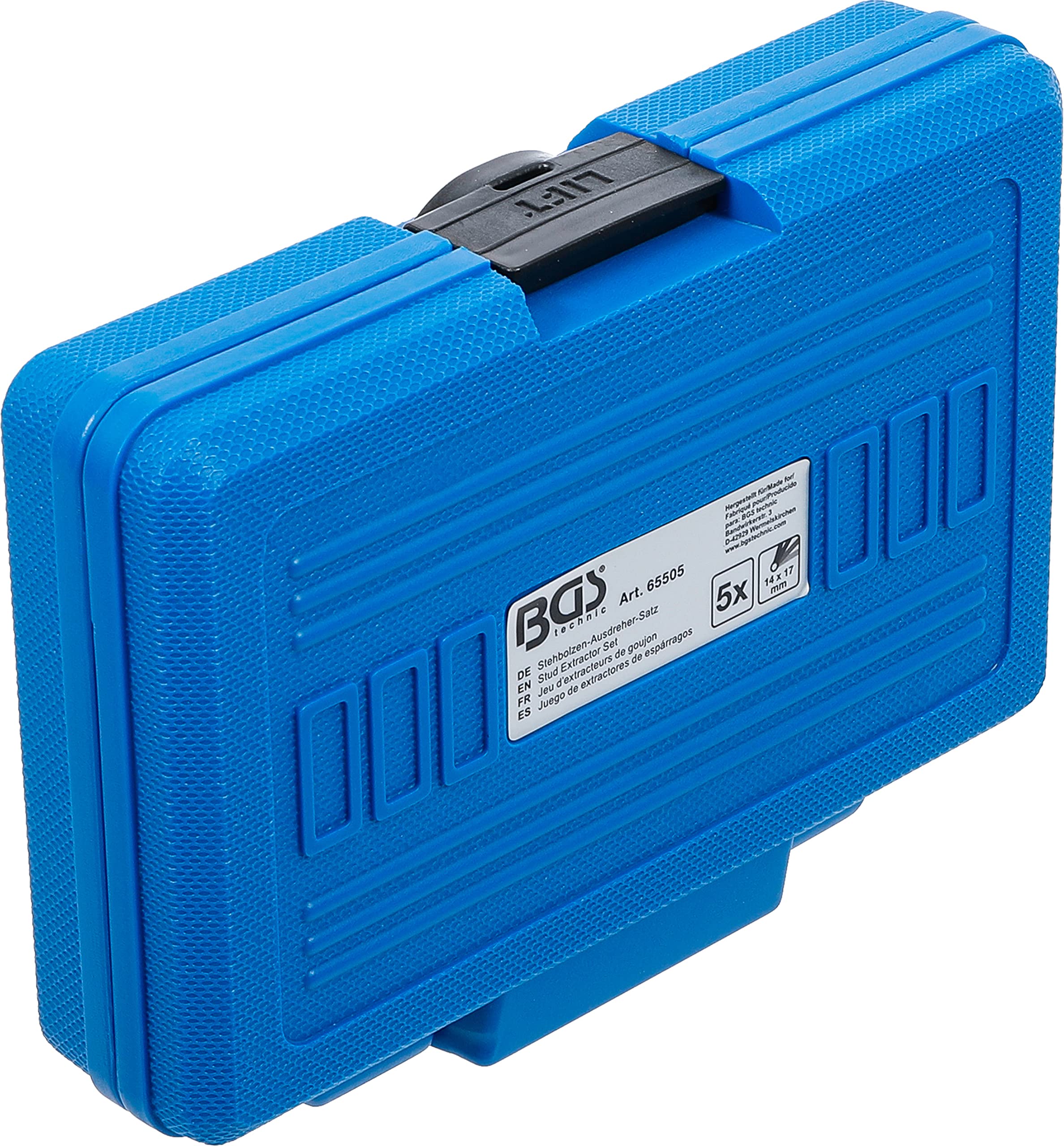 BGS 65505 | Serie di estrattore per perni distanziatori | 6 - 12 mm | 5 pz.