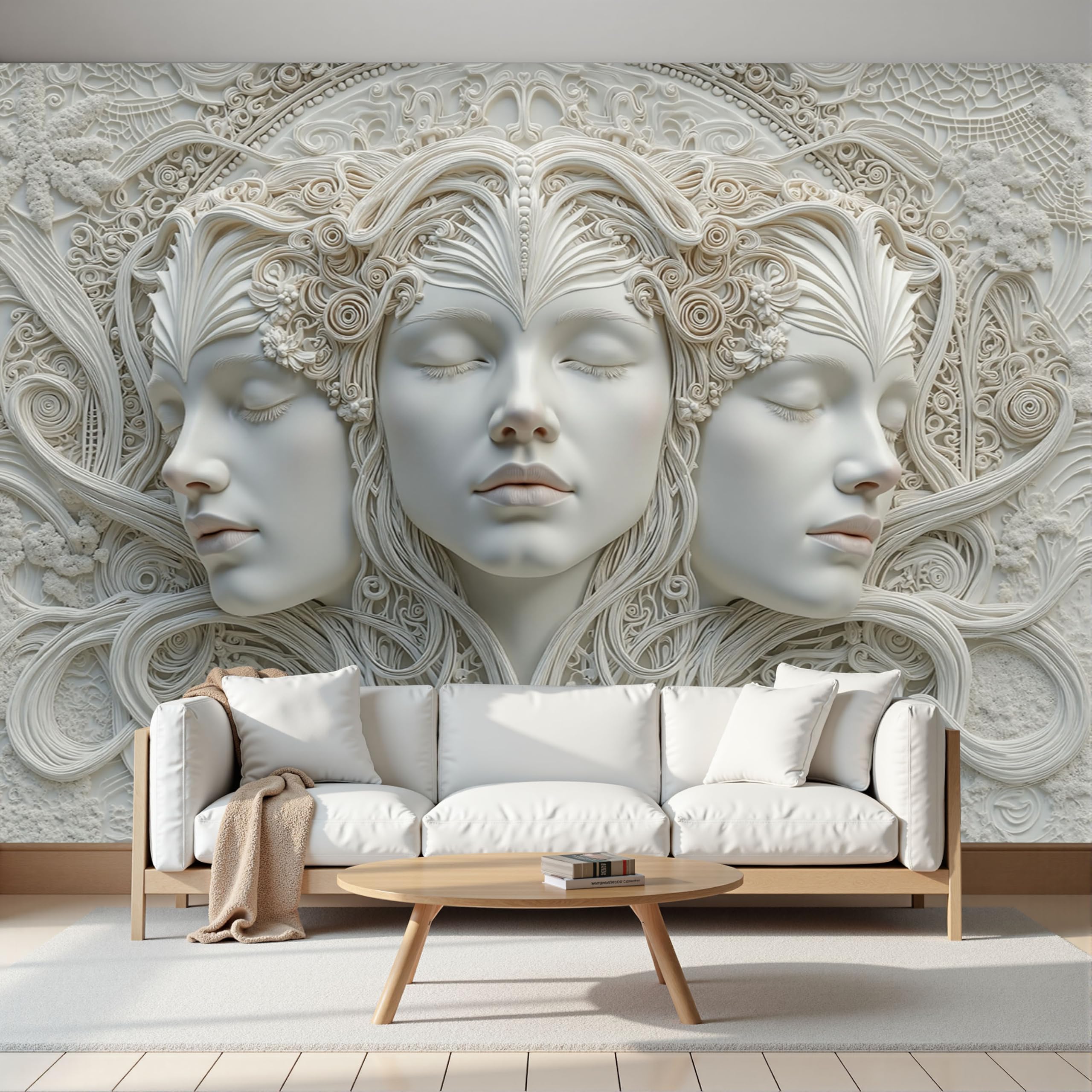 Papier peint panoramique nordique pour créer une ambiance zen dans votre chambre