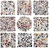 400 Pieces Anime Mixed Stickers, Classic Anime Sticker Pack, Vinyl Waterproof Sticker Decals for Water Bottles, Laptop, Skateboard, Notebook, Gift for Adults, Children, Teens