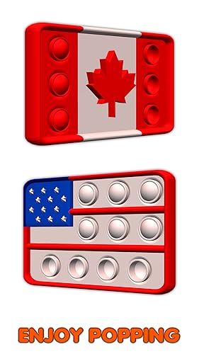 Pop It Flags 3D - DIY Antistress Calming Game