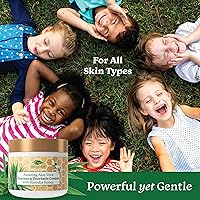 Vista 5 de Green Leaf Naturals - Crema facial de miel de manuka - 8 onzas -Aloe Vera - Aceite de jojoba infundido - Crema corporal - Hidratante sin gluten