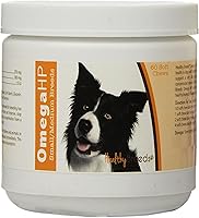 Vista 228 de Healthy Breeds Schnauzer en miniatura Omega HP Ácido graso para piel y pelaje Masticables suaves 60