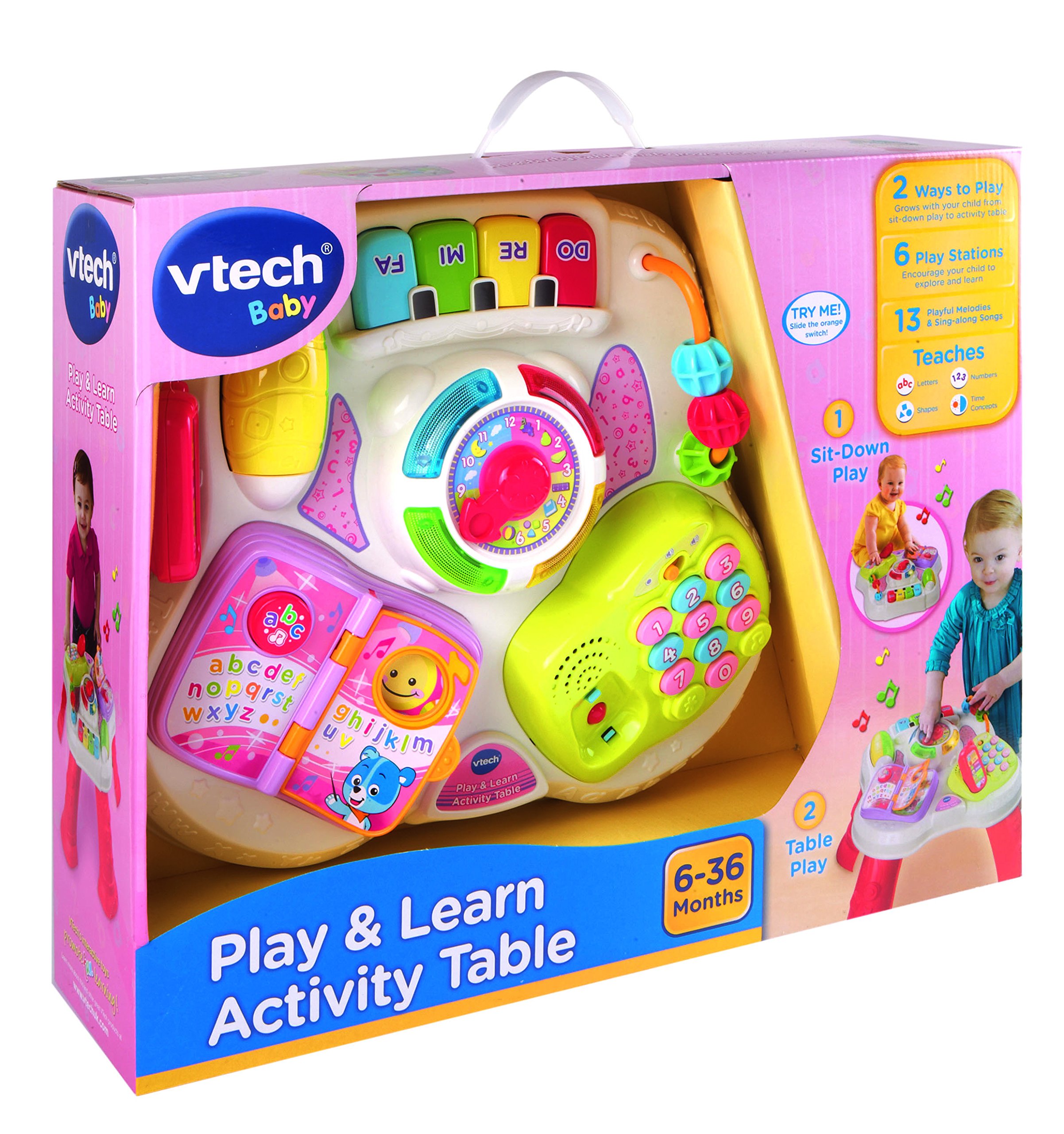 vtech play & learn activity table