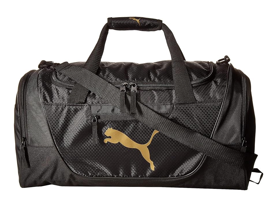 

PUMA Evercat Contender 3.0 Duffel (Black/Gold) Duffel Bags