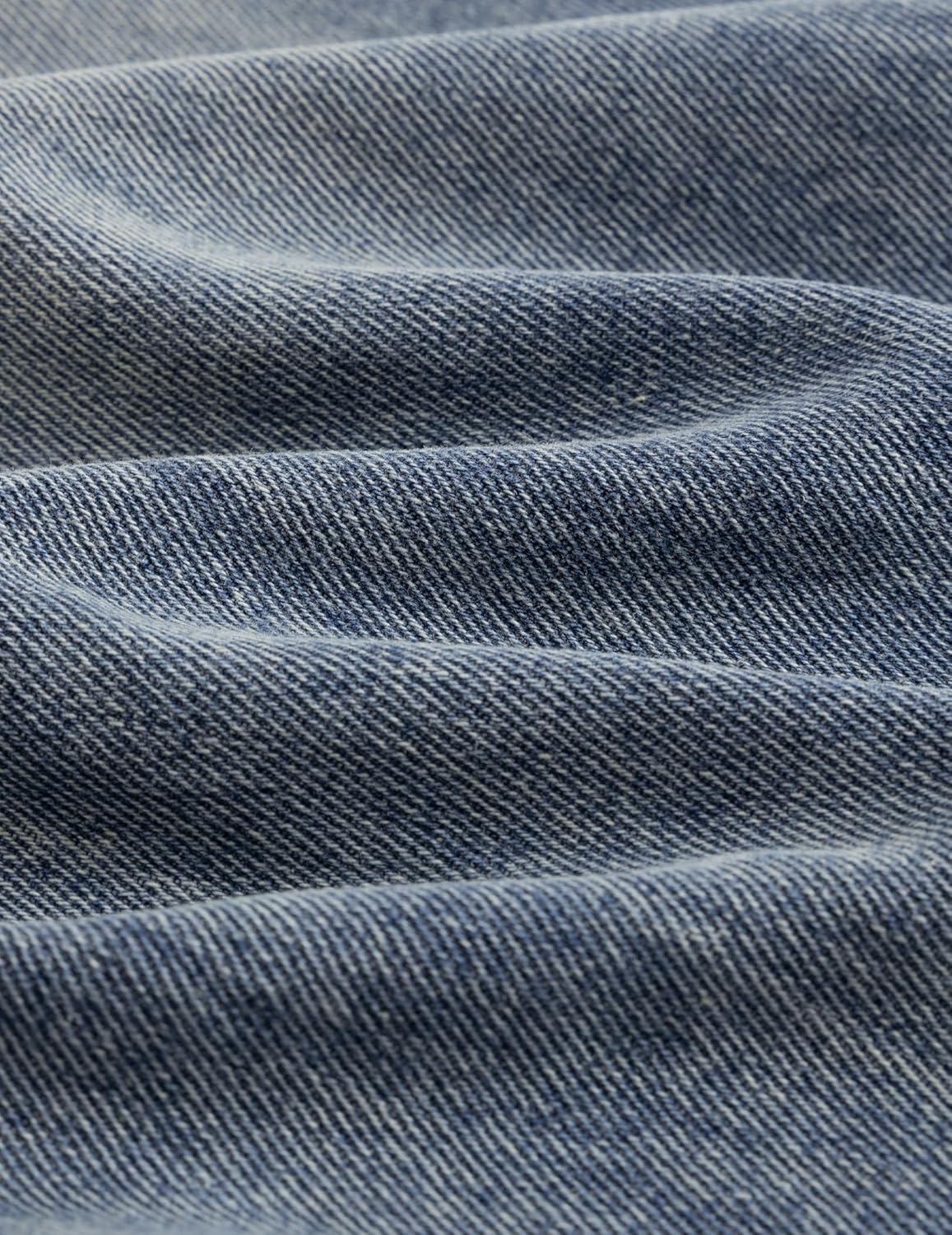 Vamtac Mens Baggy Jean Shorts Y2K Washed Long Denim Shorts Casual Loose Fit Streetwear Jorts - Image 6