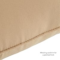 Vista 12 de Greendale Home Fashions 2-Piece Outdoor Deep Seat Cushion Set, Steel Blue Stripe