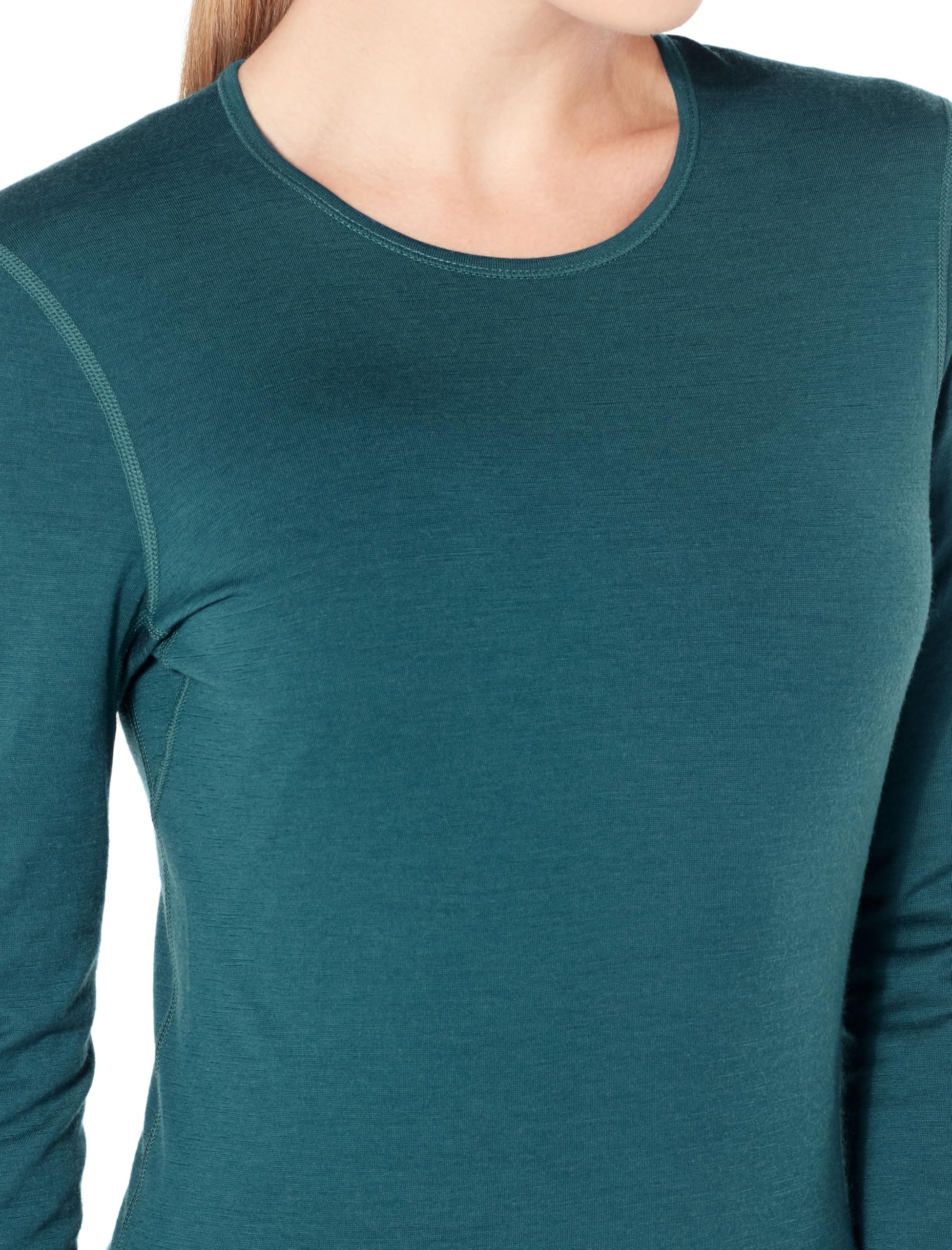 Icebreaker Women's 200 Oasis Long Sleeve Crewe Maglietta, Strato di Base Donna