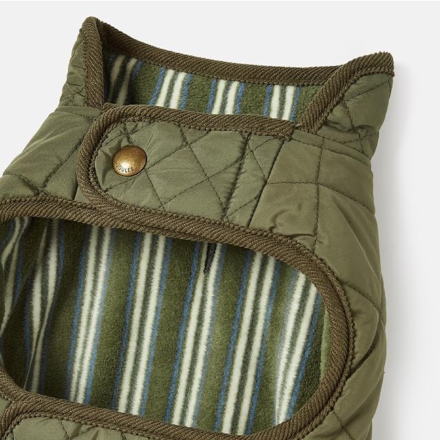 Foto 7 de 8 de Rosewood x Joules - Abrigo Acolchado Caqui para Perros, Mediano, Lavable, Ligero, cálido, Chaqueta…