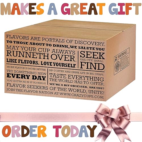 Miniatura 6 de Paquete variado de cápsulas de café con café saborizado en cápsulas de café de una sola porción (40 tazas únicas)