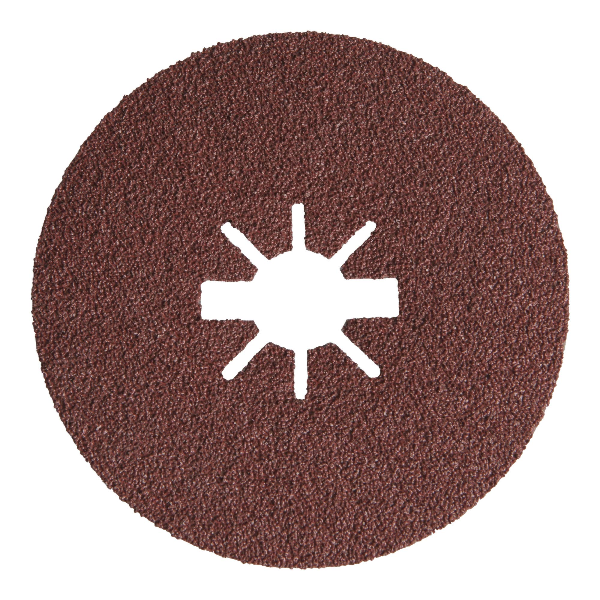 Klingspor 351142 CS 561 Fibre Discs for Steel Non-ferrous Metals, Metal Universal, X-LOCK, 80 Grit, 125 mm x 22 mm, Pack of 25