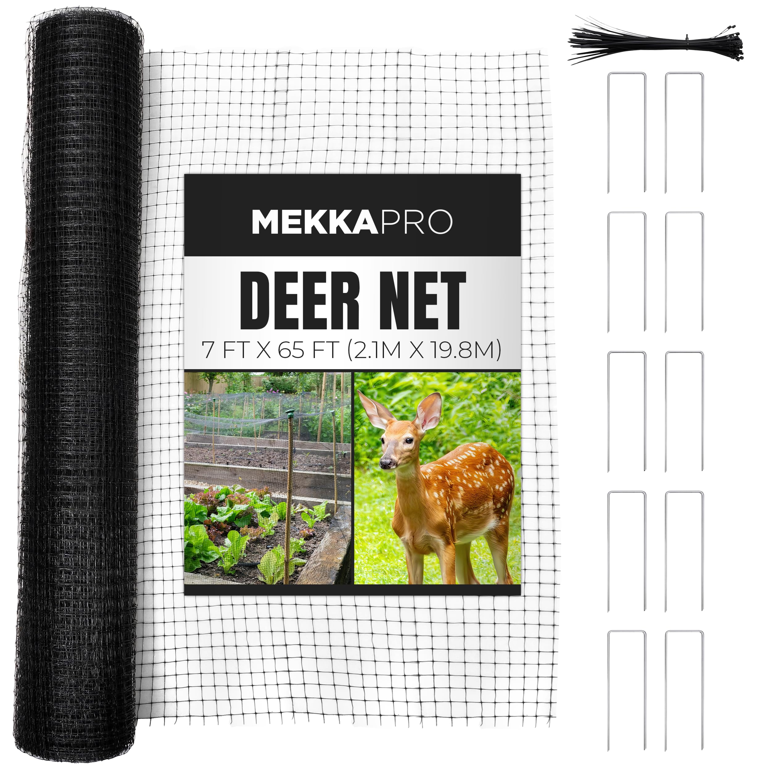 MEKKAPRO Deer Net 7 ft x 65 ft