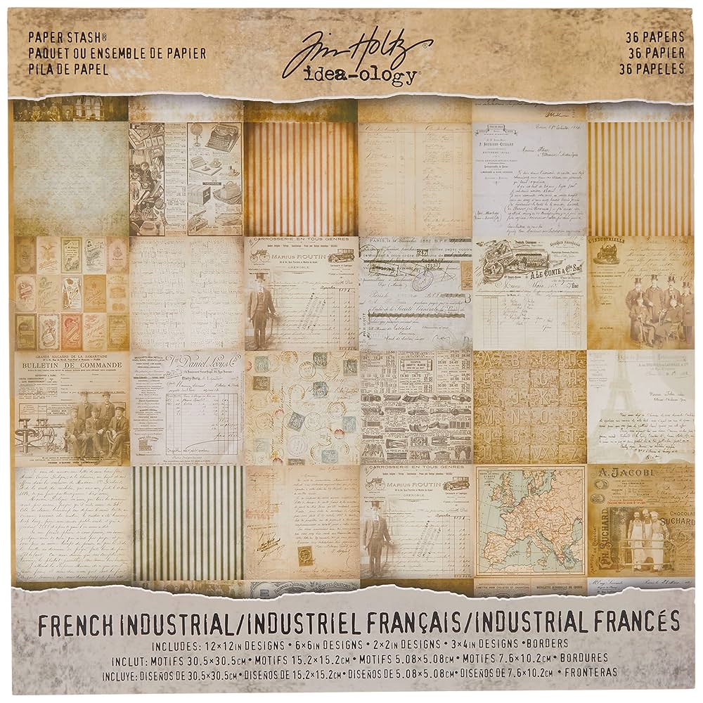 Tim Holtz  Idea-Ology 使用済み12点セットまとめ売り 人物 Tim Holtz Idea-Ology 使用済み12点セットまとめ売り 人物 Tim