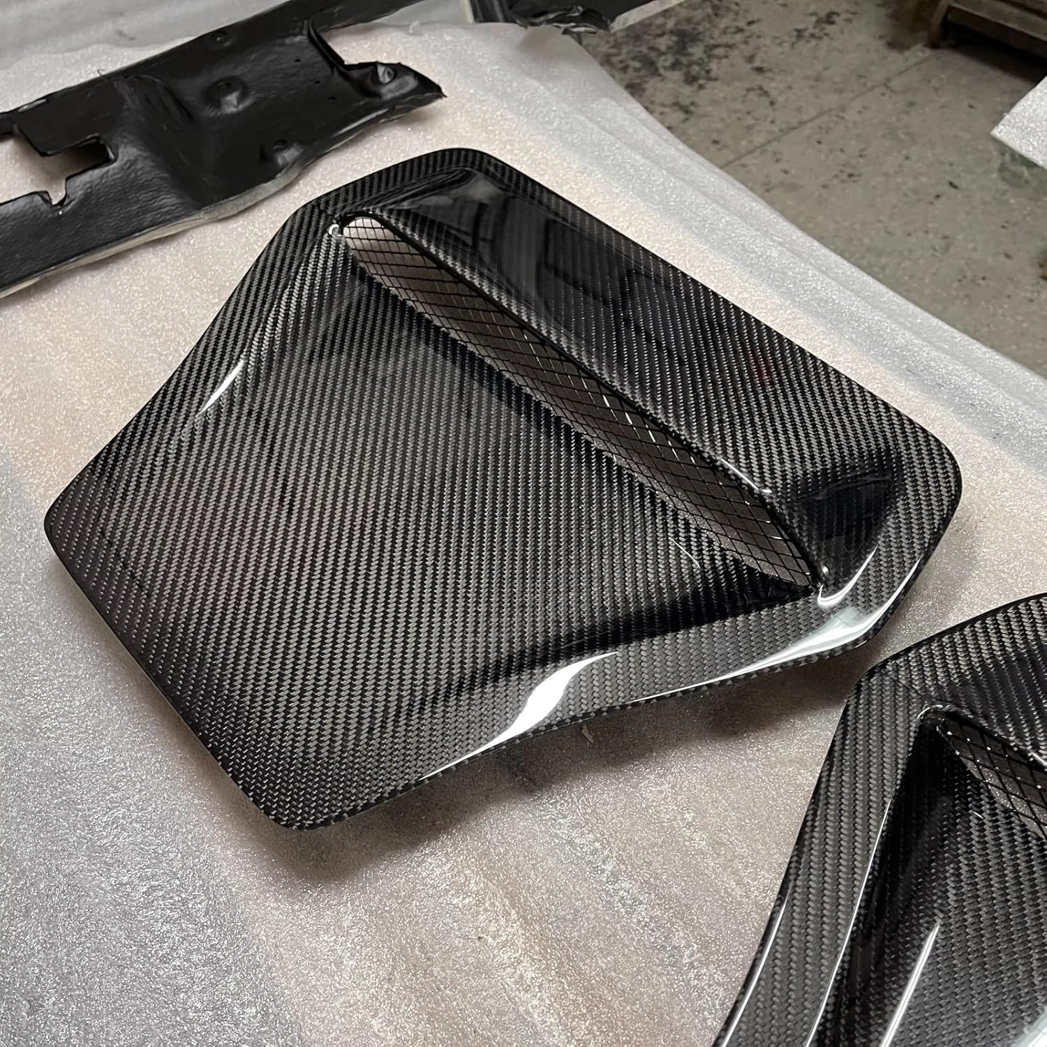 Car Hood Scoop Air Intake Engine Vent Bonnet Grille Exterior Styling Decorative Trim for Civic for Type R