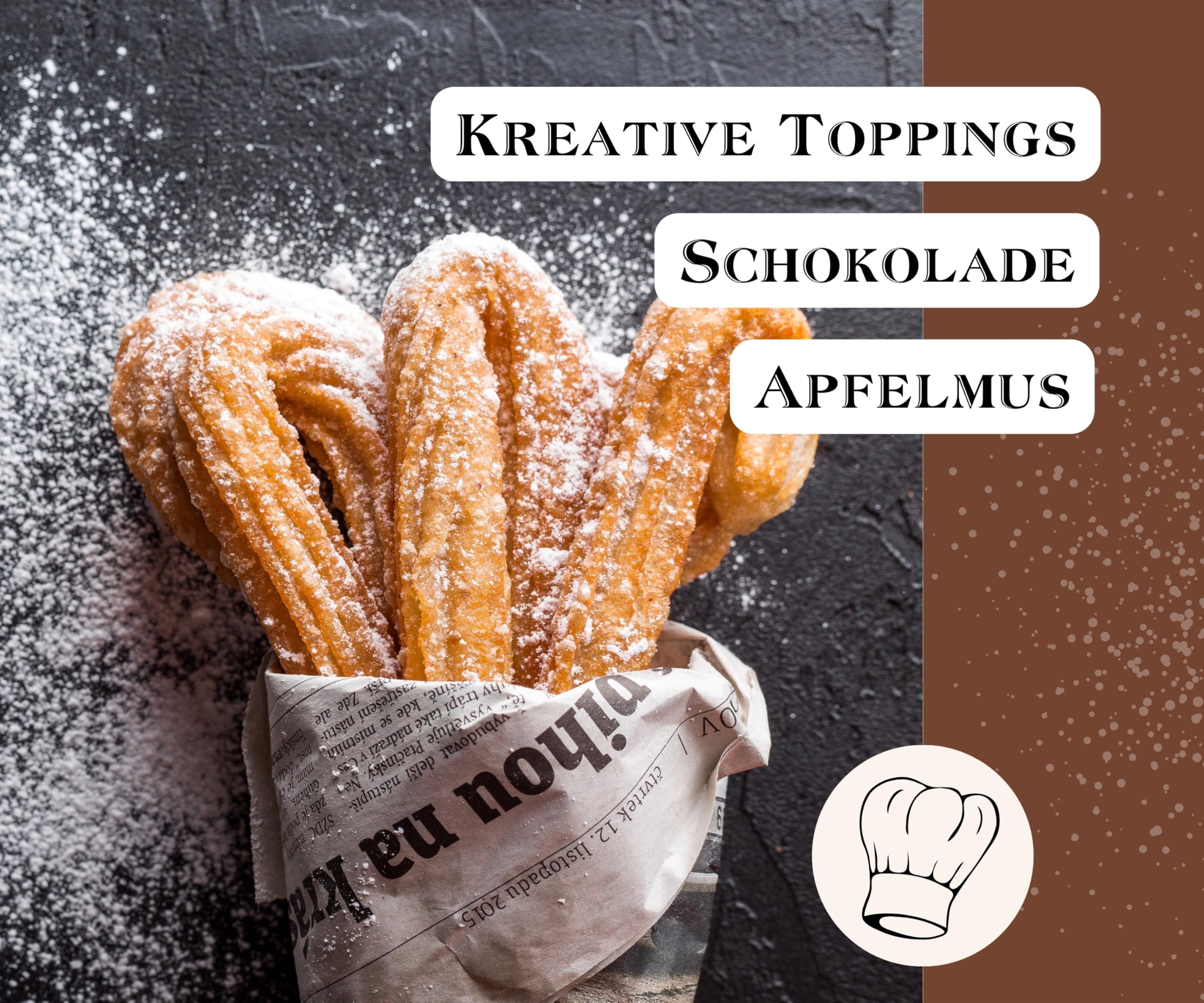 BEST BACK Churros Backmischung 5 kg Großpackung