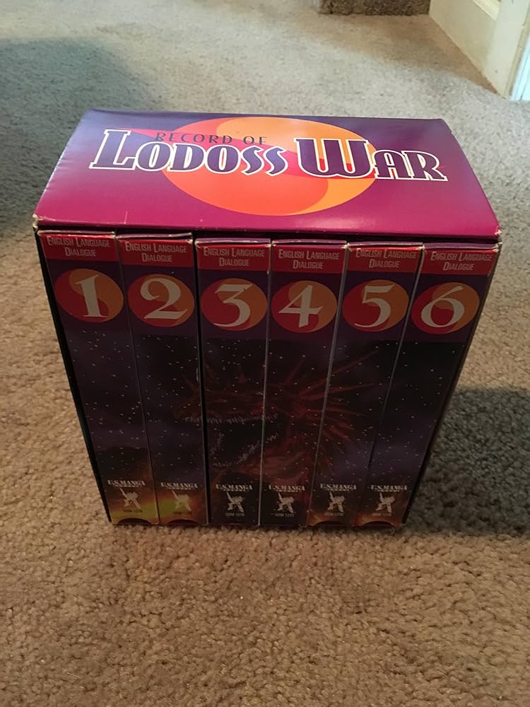 Record of Lodoss War 1 [VHS] VHSテープ　英語版 Record of Lodoss War 1 [VHS] VHSテープ 英語版