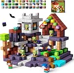 GobiDex 100PCS Magnetic Building Blocks Game-Based Build Magwonder Cave World with Magnet Construction Toys STEM Sensory Gift for Boys Girls Birthday