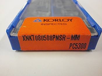 10pc) Korloy XNKT 080508PNSR-MM PC5300 Indexable Carbide